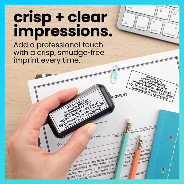 Self-Inking Arizona Notary Stamp