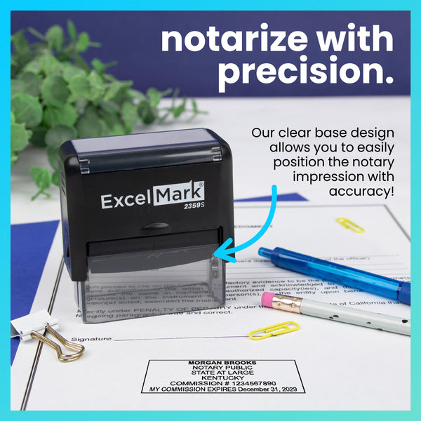 Self-Inking Kentucky Notary Stamp