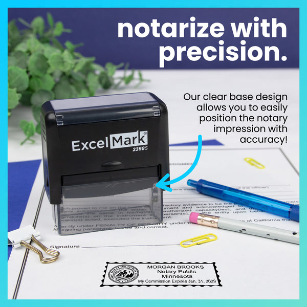 Self-Inking Minnesota Notary Stamp