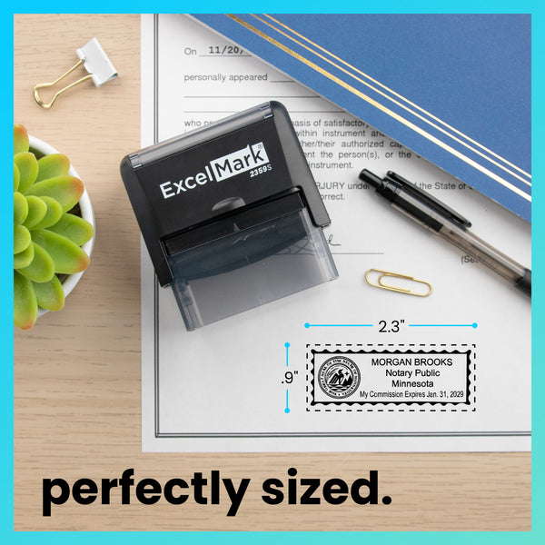 Self-Inking Minnesota Notary Stamp