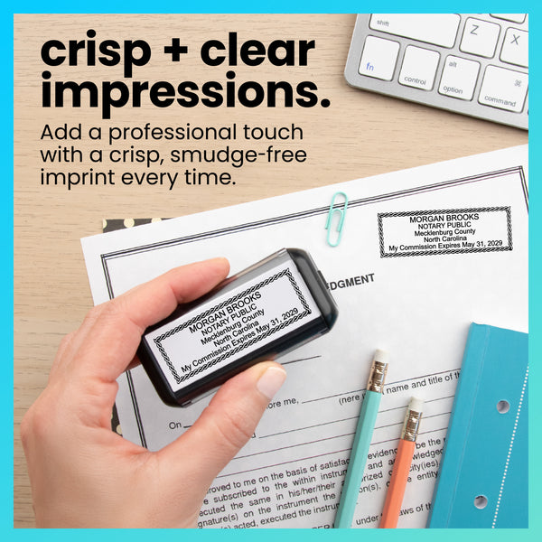 Self-Inking North Carolina Notary Stamp