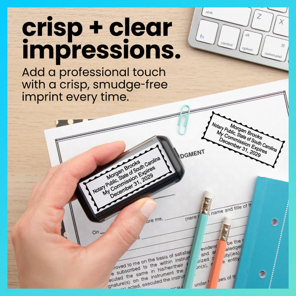 Self-Inking South Carolina Notary Stamp