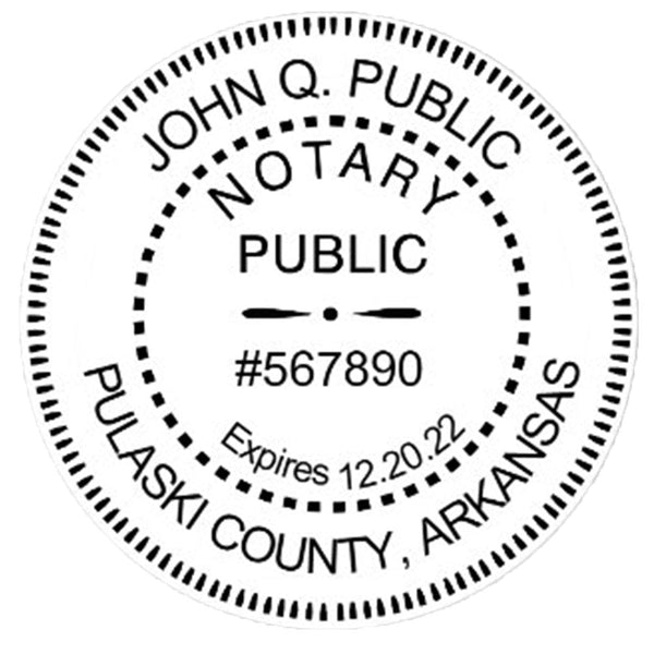Arkansas Notary Embosser
