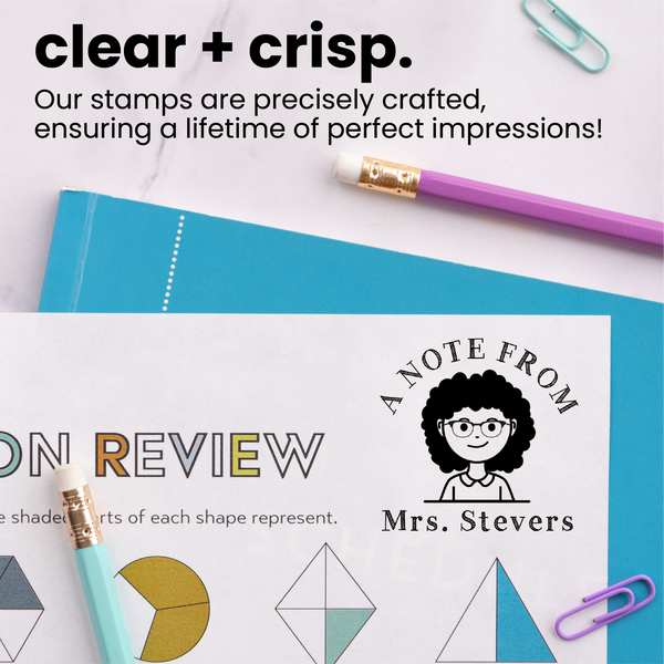 Custom A Note From Avatar Teacher Stamp