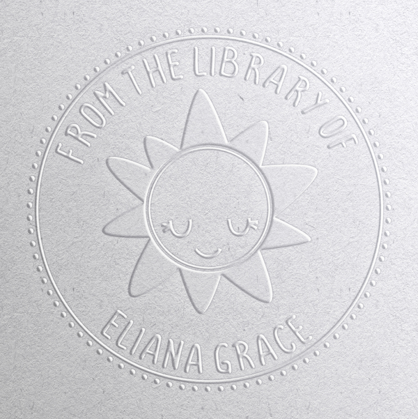 Kids Cute Sun Book Embosser