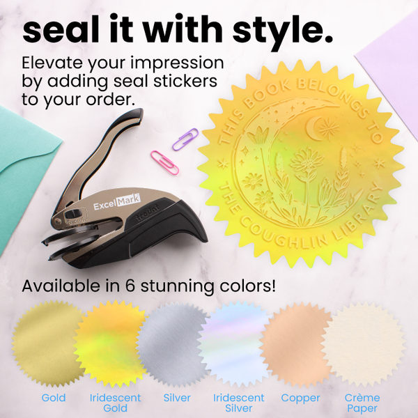 Celestial Round Book Embosser
