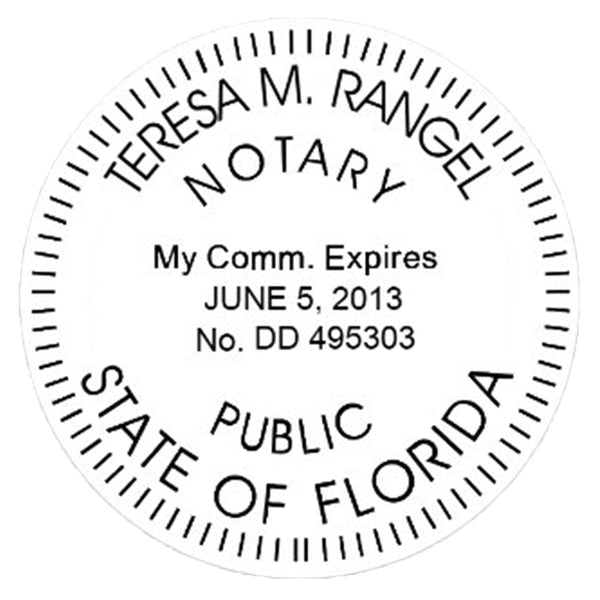 Florida Notary Embosser