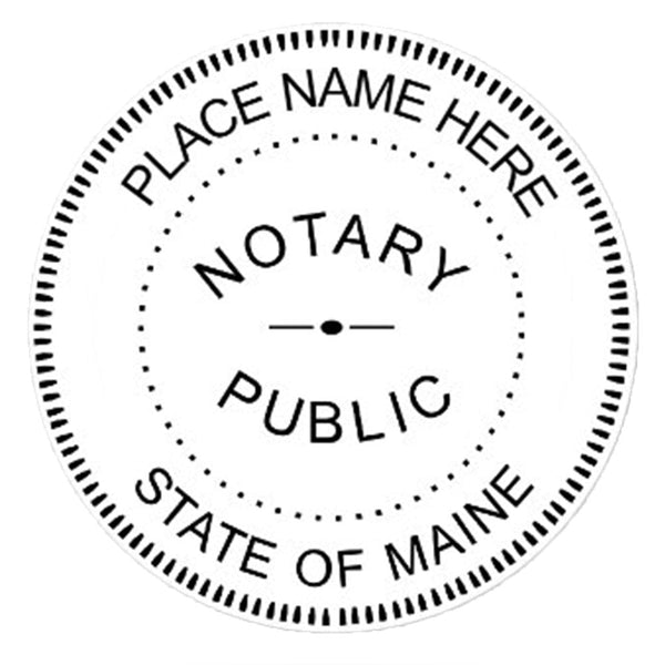 Maine Notary Embosser
