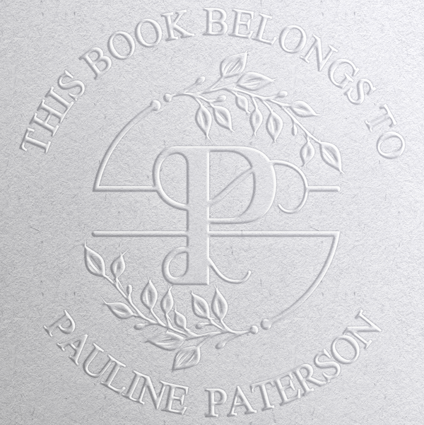 Monogram Branch Book Embosser