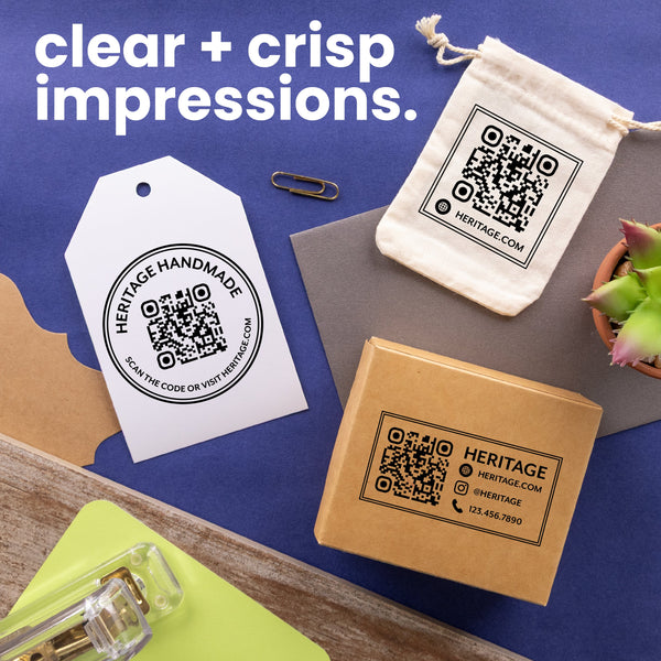 QR Code Logo Stamp