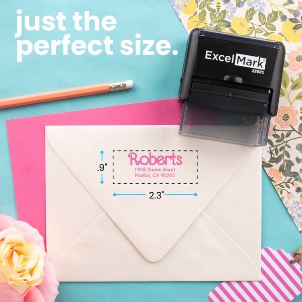 Absolute Blonde Address Stamp
