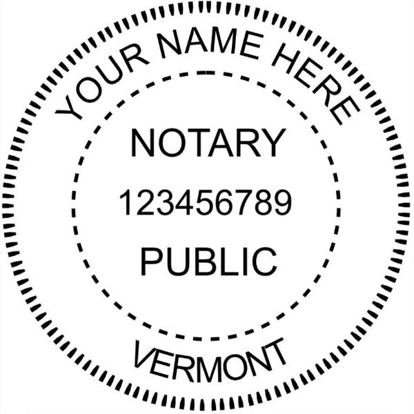 Vermont Notary Embosser