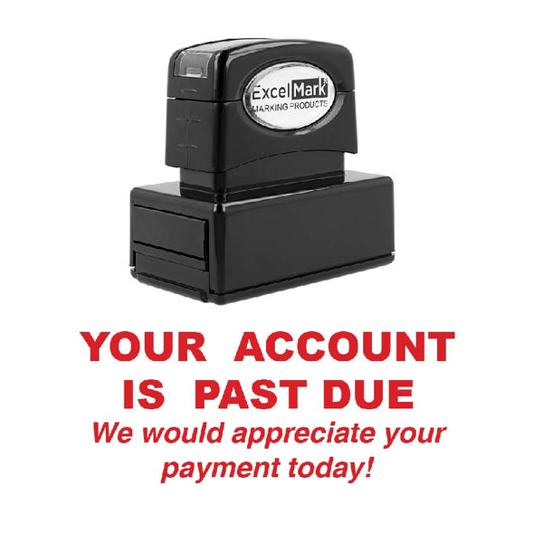 Account Past Due Stamp