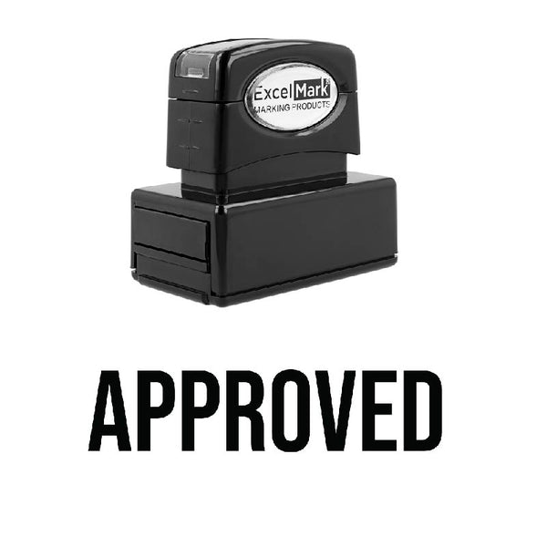 Sans-Serif APPROVED Stamp