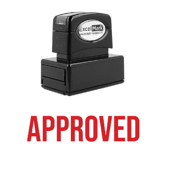 Sans-Serif APPROVED Stamp