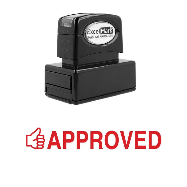 Thumbs Up APPROVED Stamp