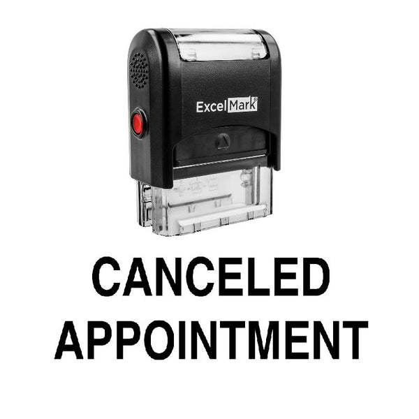 CANCELED APPOINTMENT Stamp