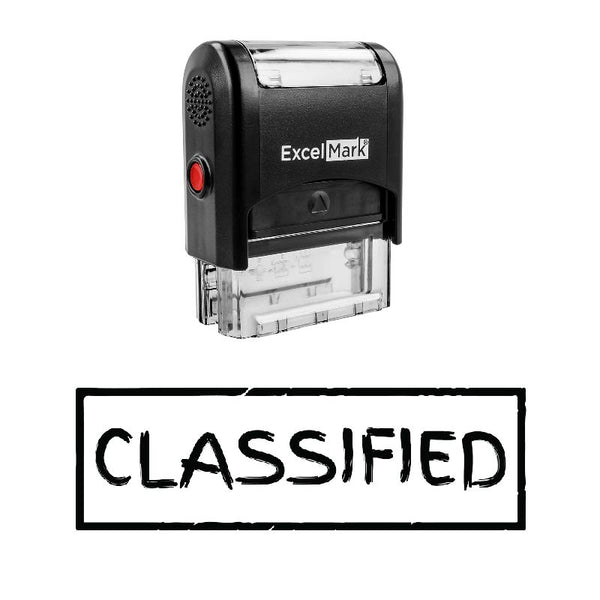 Brush CLASSIFIED Stamp