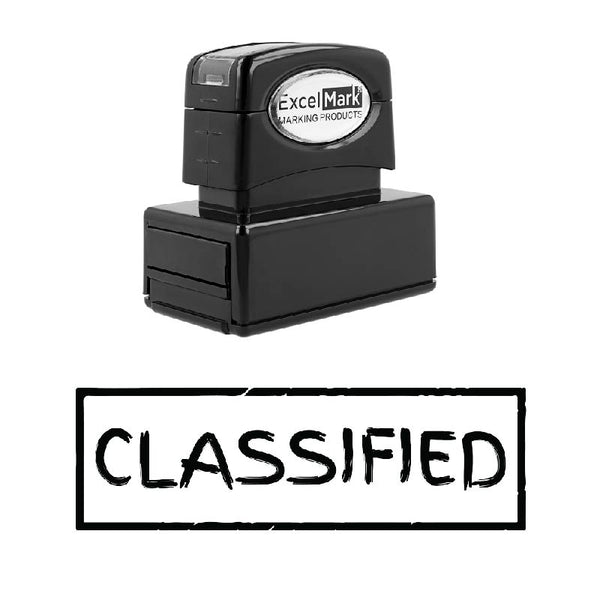 Brush CLASSIFIED Stamp