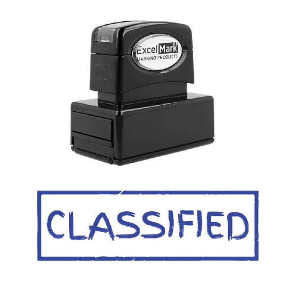 Brush CLASSIFIED Stamp