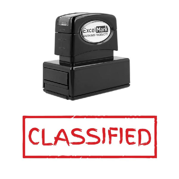 Brush CLASSIFIED Stamp