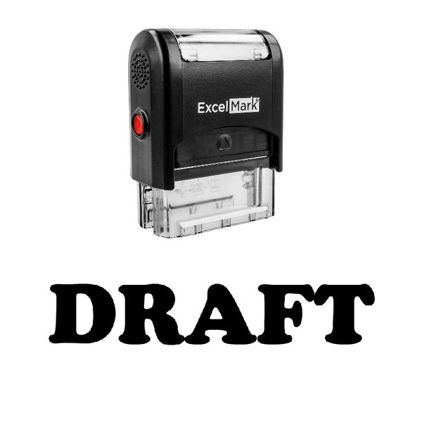 Serif DRAFT Stamp