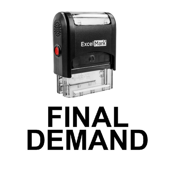 FINAL DEMAND Stamp