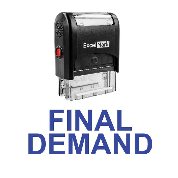FINAL DEMAND Stamp