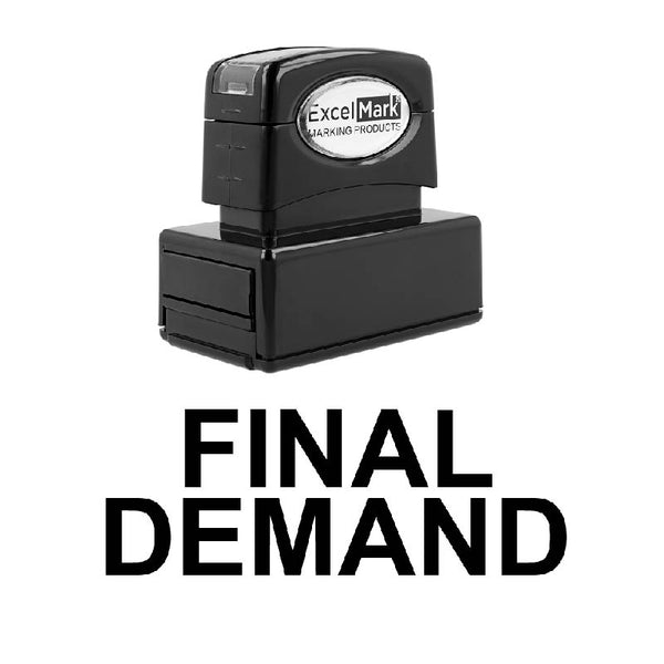 FINAL DEMAND Stamp