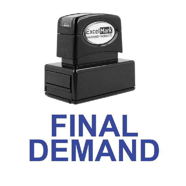 FINAL DEMAND Stamp