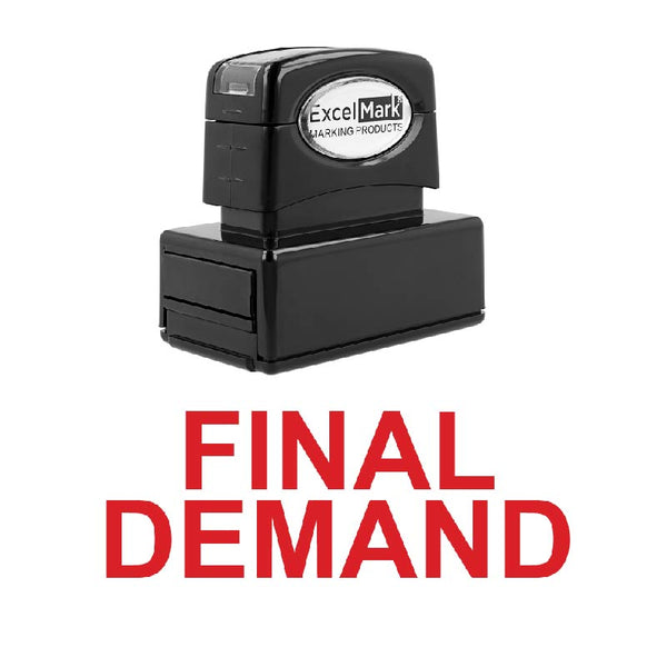 FINAL DEMAND Stamp