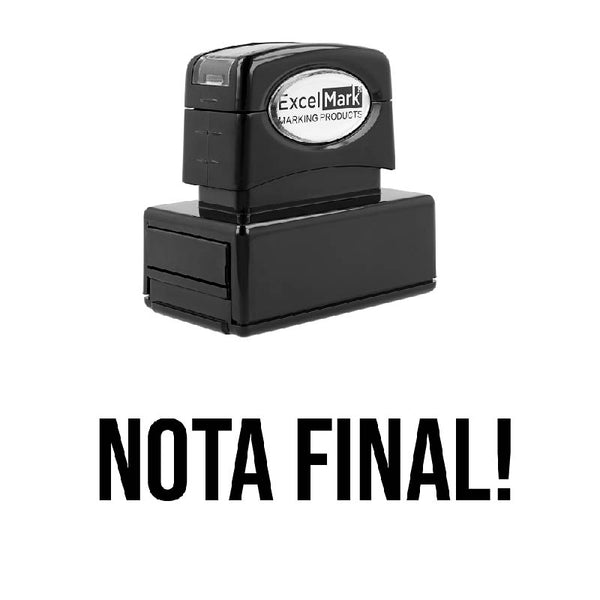 NOTA FINAL! Stamp