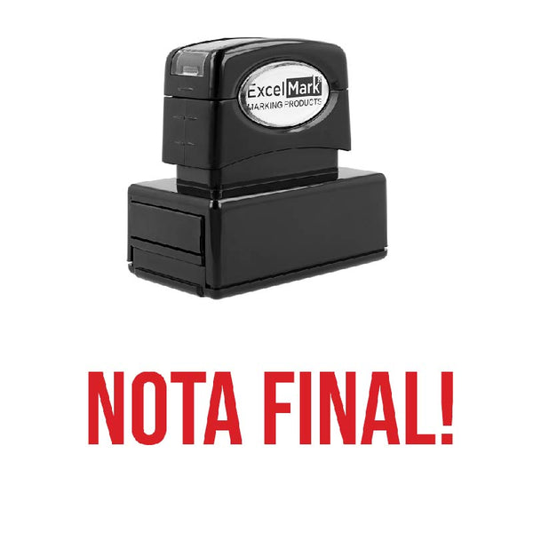 NOTA FINAL! Stamp