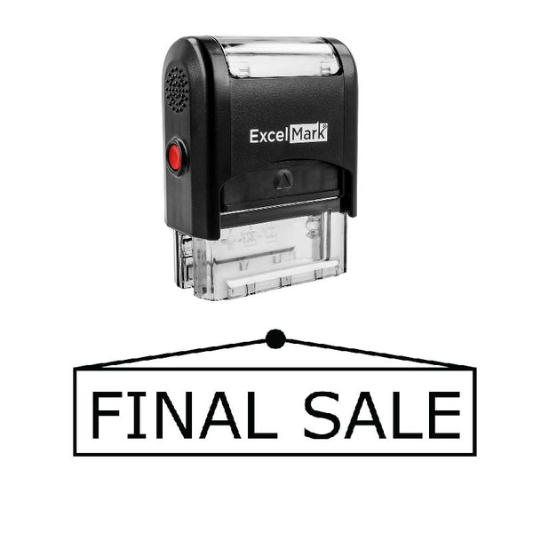 Sign FINAL SALE Stamp