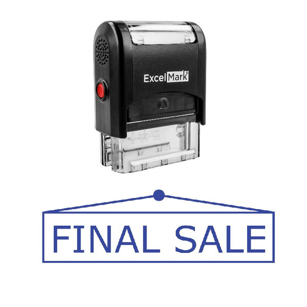 Sign FINAL SALE Stamp