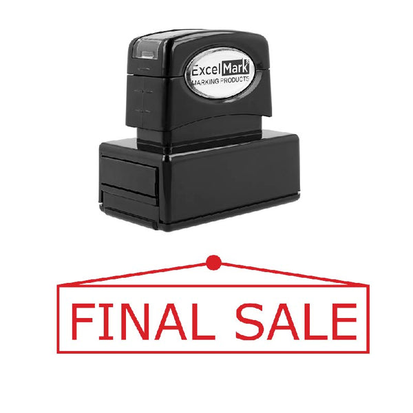 Sign FINAL SALE Stamp