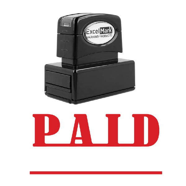 Line PAID Stamp