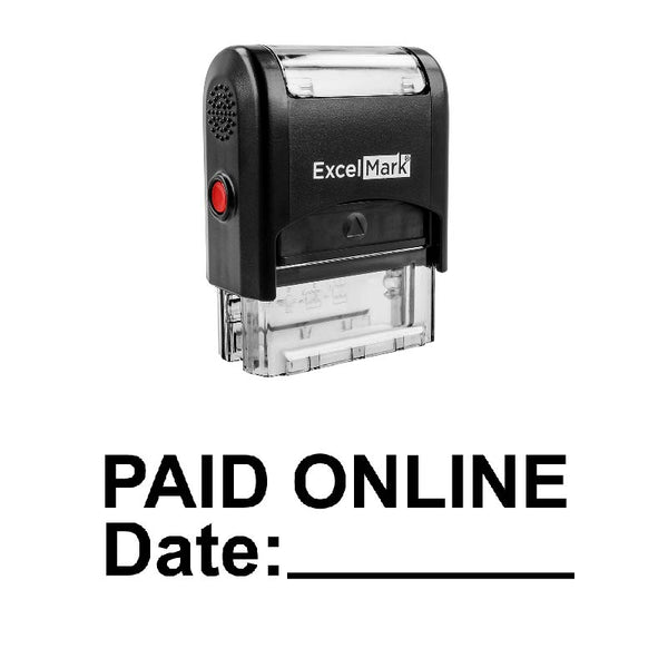 PAID ONLINE Stamp