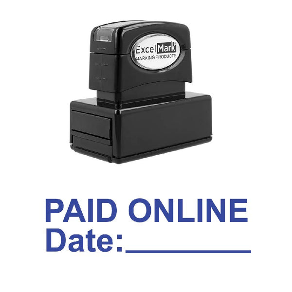 PAID ONLINE Stamp