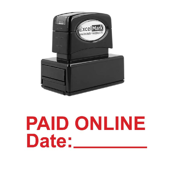 PAID ONLINE Stamp