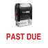 PAST DUE Stamp
