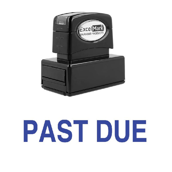 PAST DUE Stamp