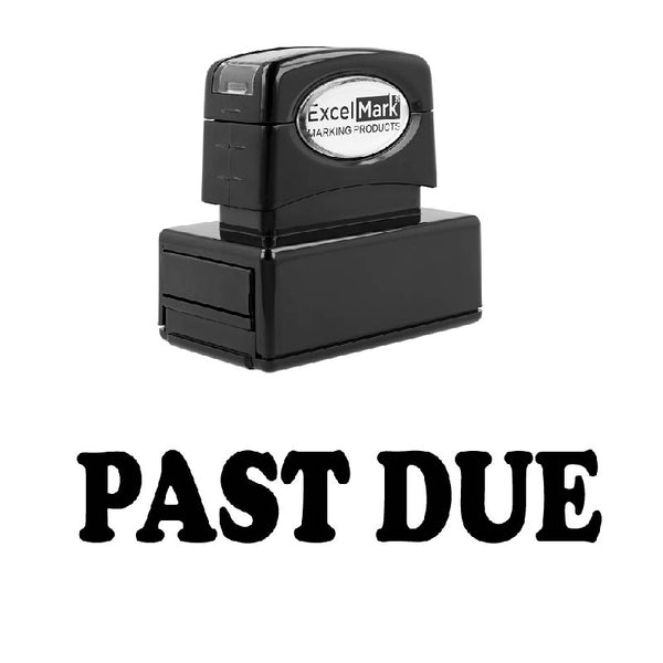 Serif PAST DUE Stamp