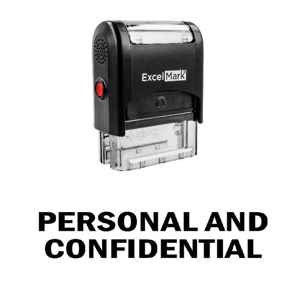 PERSONAL AND CONFIDENTIAL Stamp