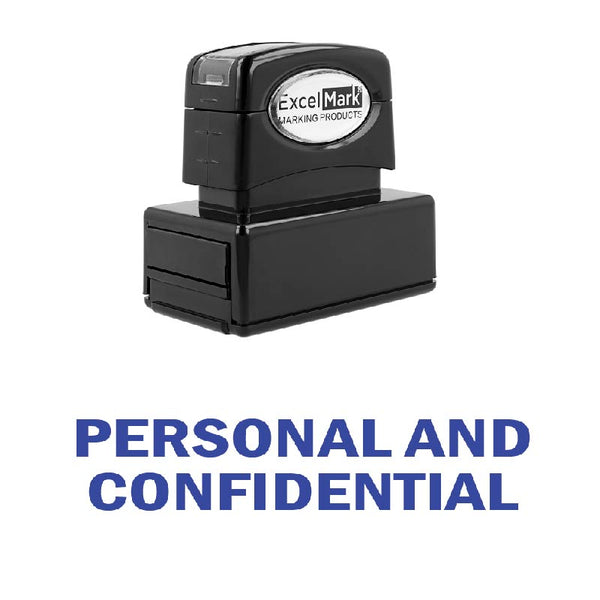 PERSONAL AND CONFIDENTIAL Stamp