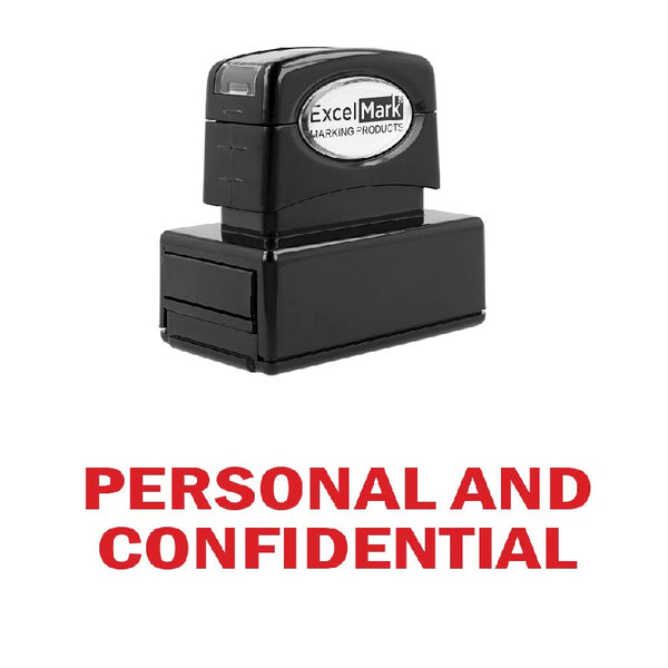 PERSONAL AND CONFIDENTIAL Stamp