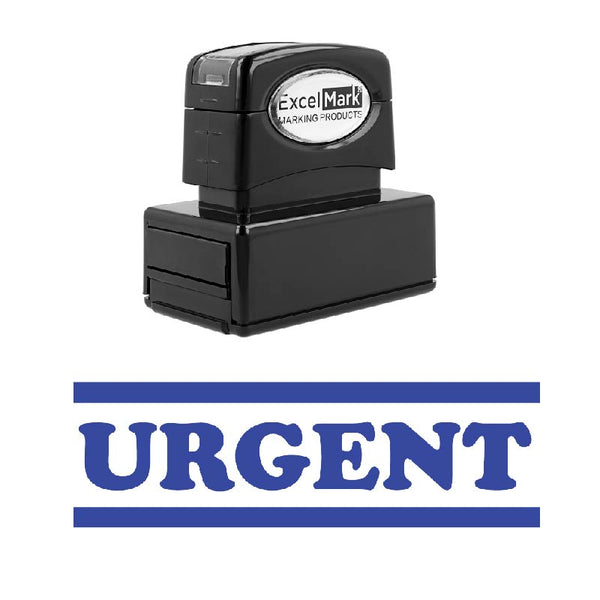 Double Line URGENT Stamp