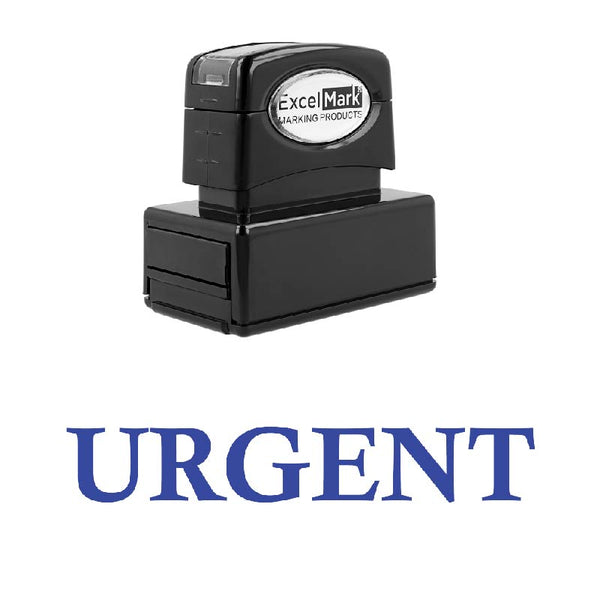 Serif URGENT Stamp