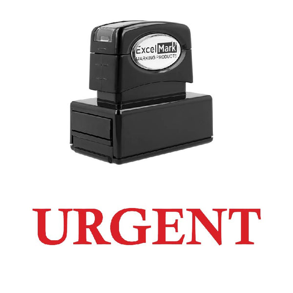 Serif URGENT Stamp