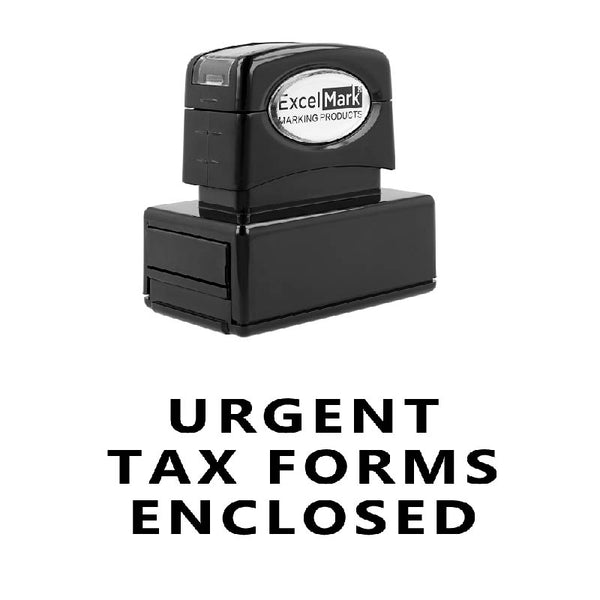 URGENT TAX FORMS ENCLOSED Stamp
